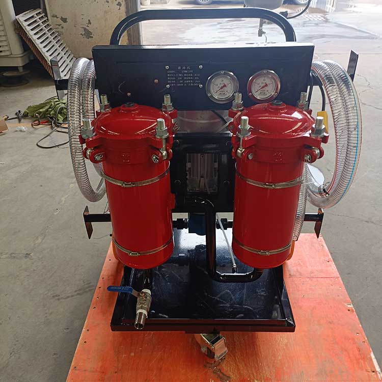 華豫生產供應雙筒濾油機 精密過濾 高效過濾