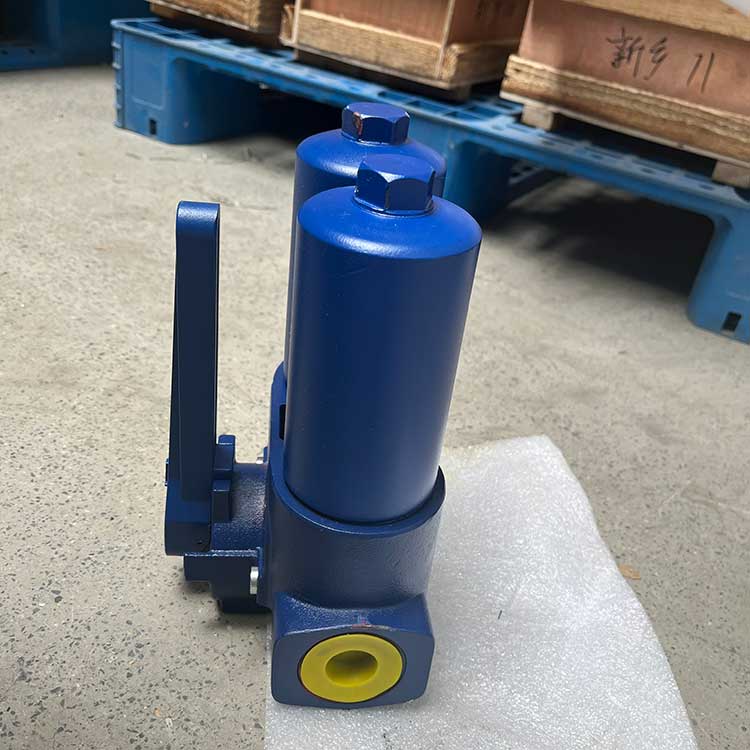 華豫供應管道液壓油去除雜質用雙筒過濾器