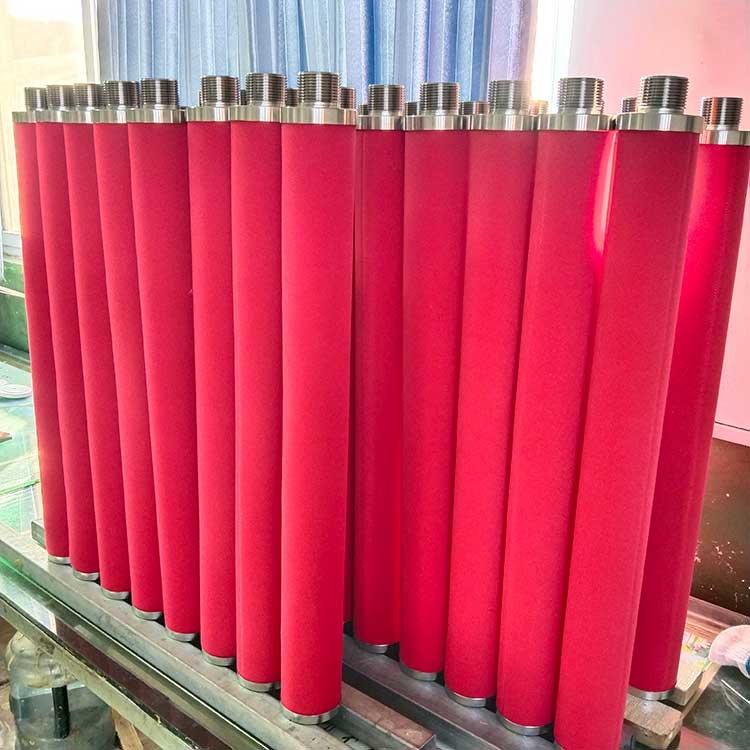 華豫生產(chǎn)供應(yīng)Φ90×759氣體管道除雜精密過(guò)濾器濾芯